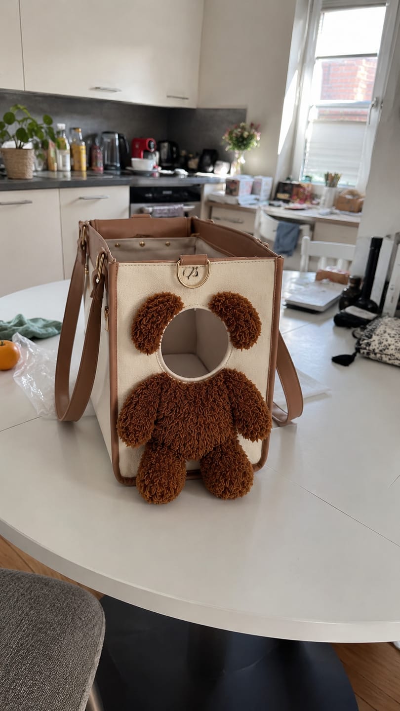 Customer photo review of PawPocket™ Handbag