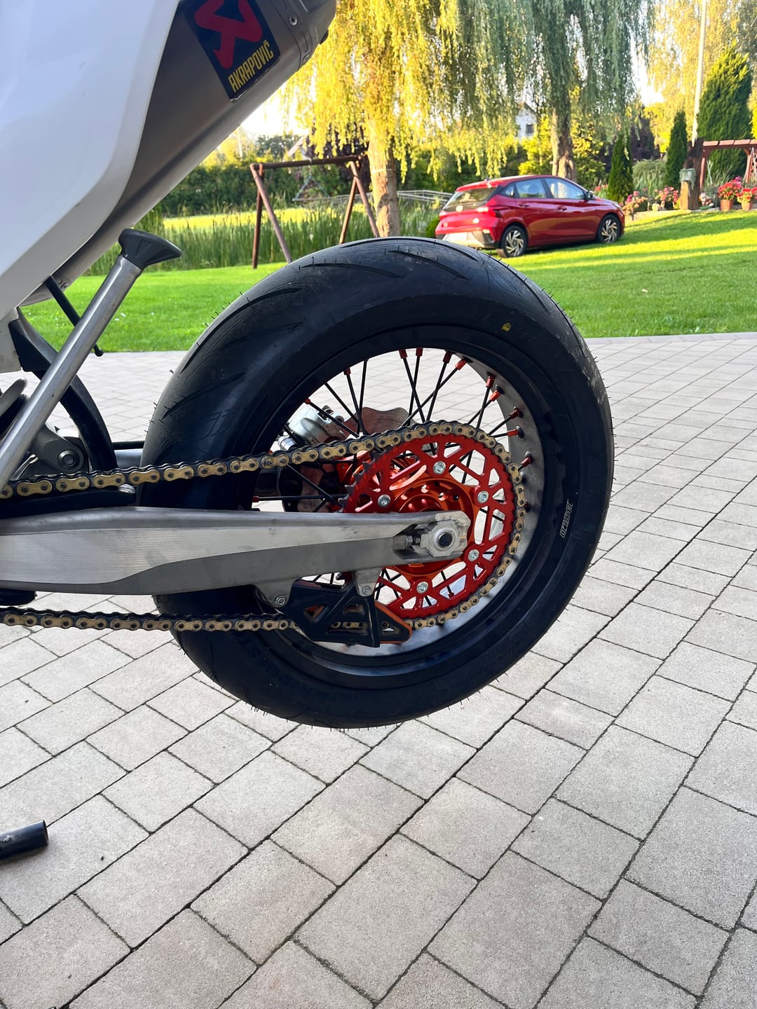 Customer photo review of 48T Supermoto Sprocket