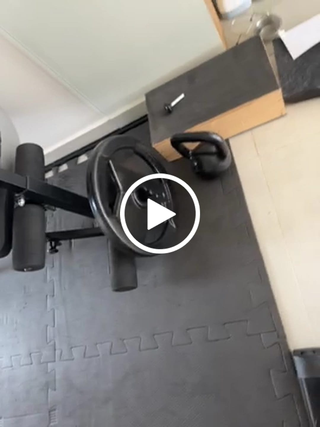 Customer video review of Anilha Sport Emborrachada Furo 51mm