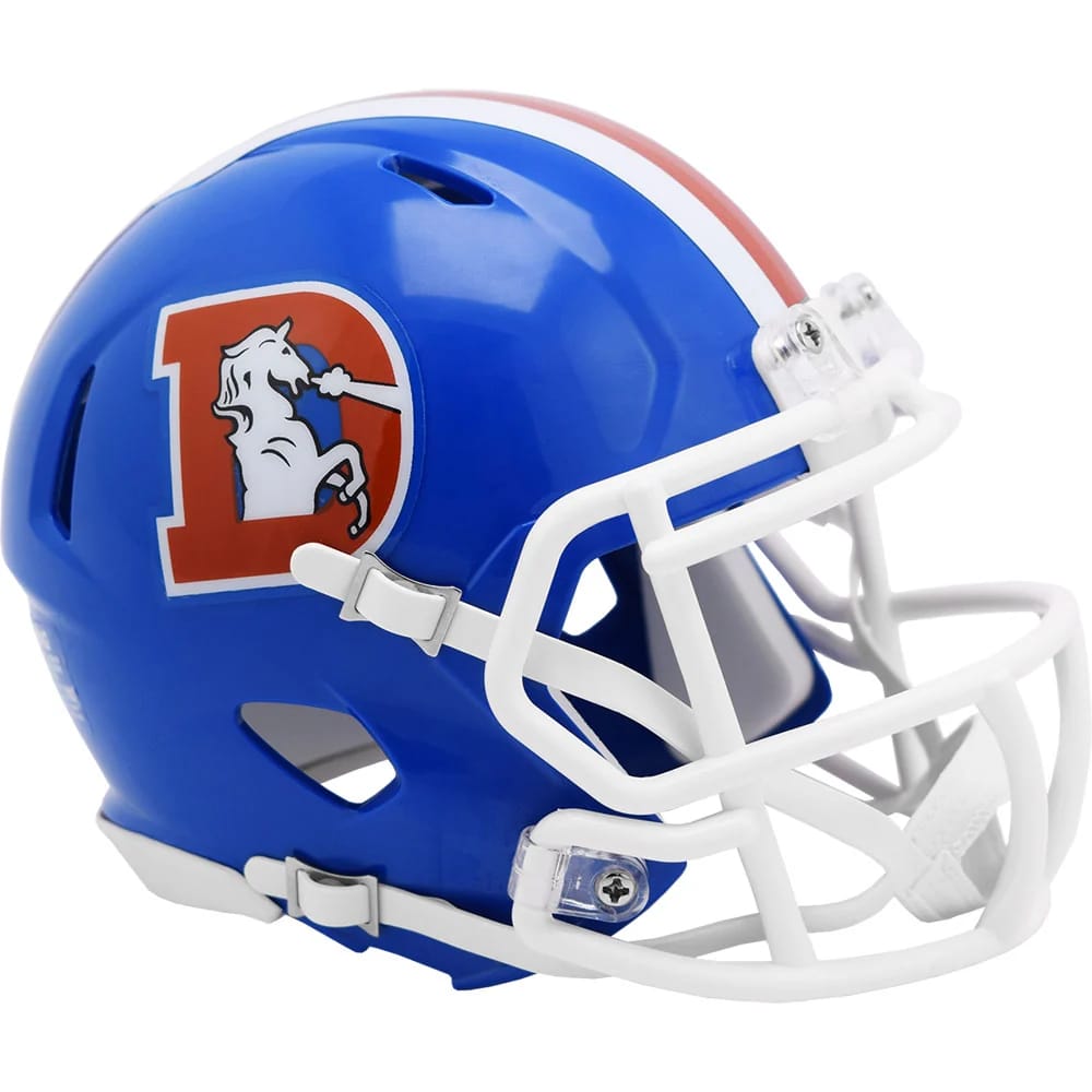 Customer photo review of Denver Broncos Riddell Speed Mini Helmet - Throwback 1975-1996
