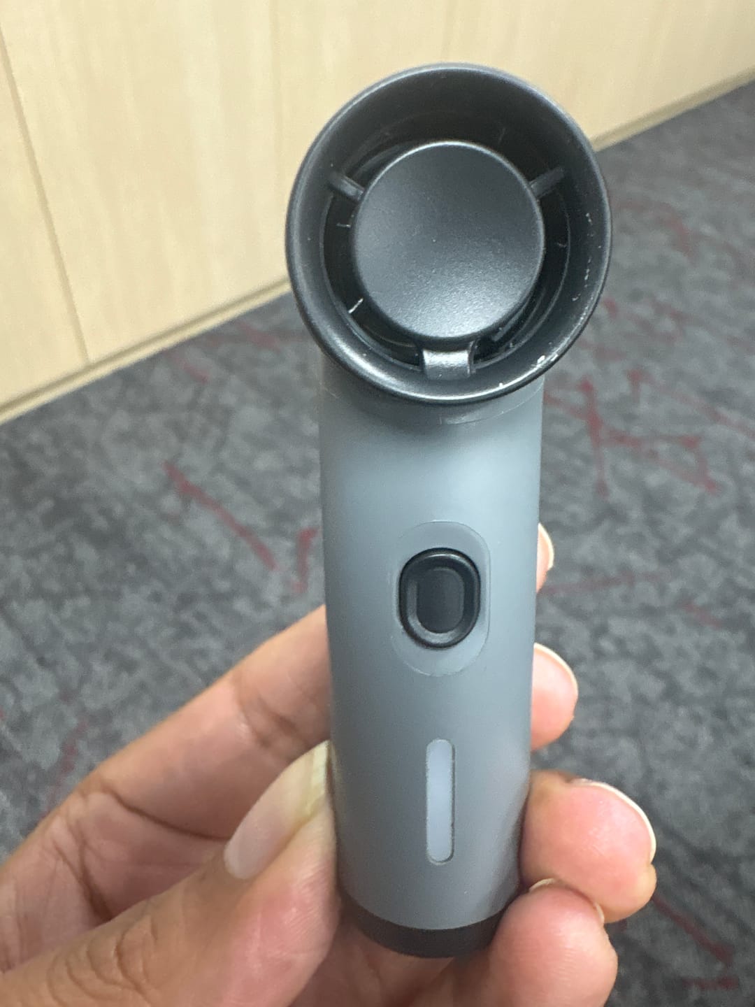 Customer photo review of NEF Nano - Palm-Sized High-Speed Handheld Fan