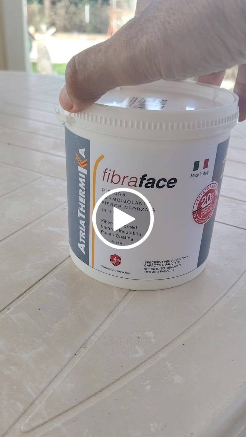 Customer video review of FIBRAFACE - Pittura Termoisolante fibrorinforzata elastomerica