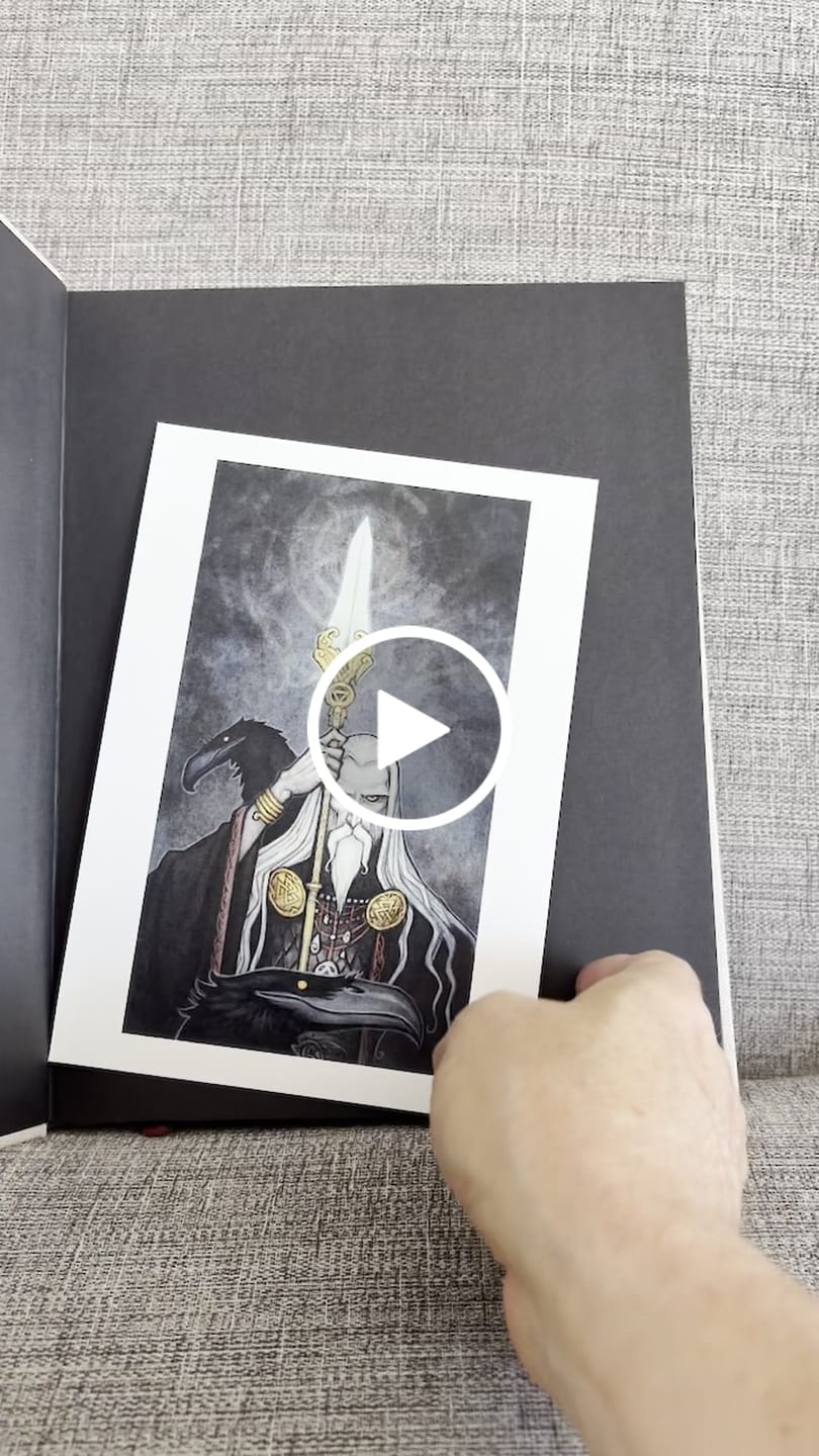 Customer video review of NORSE GODS - SIGNED BOOK & PRINT