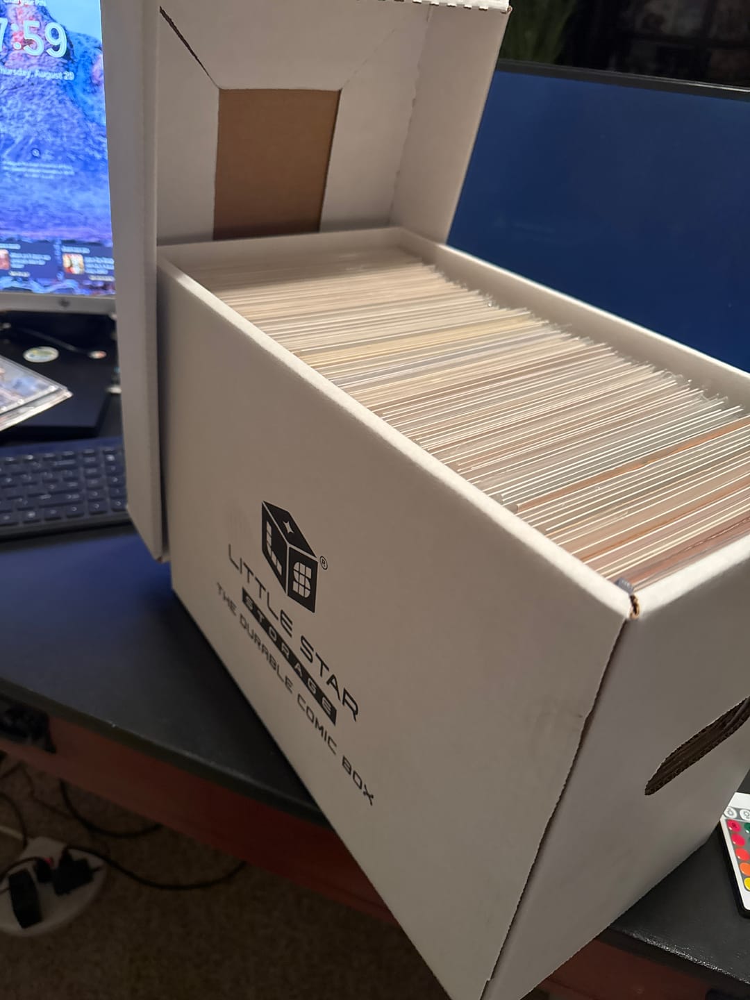 Customer photo review of Short Comic Box - 3 Pack