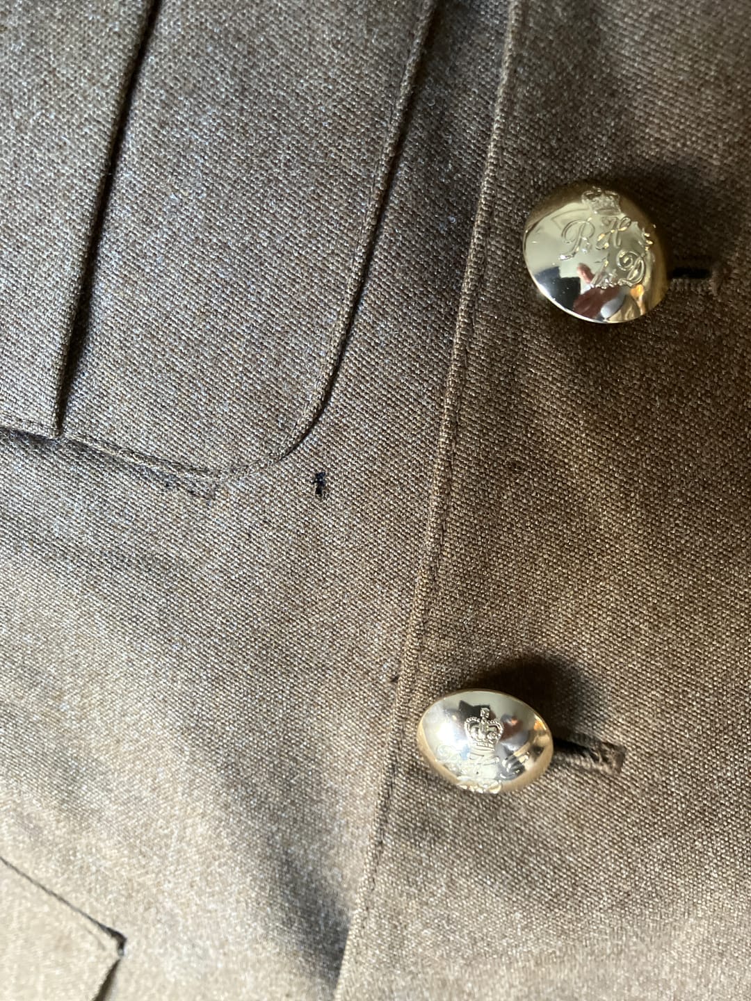 Customer photo review of Original British Military Formal Jacket military uniform issue Khaki New