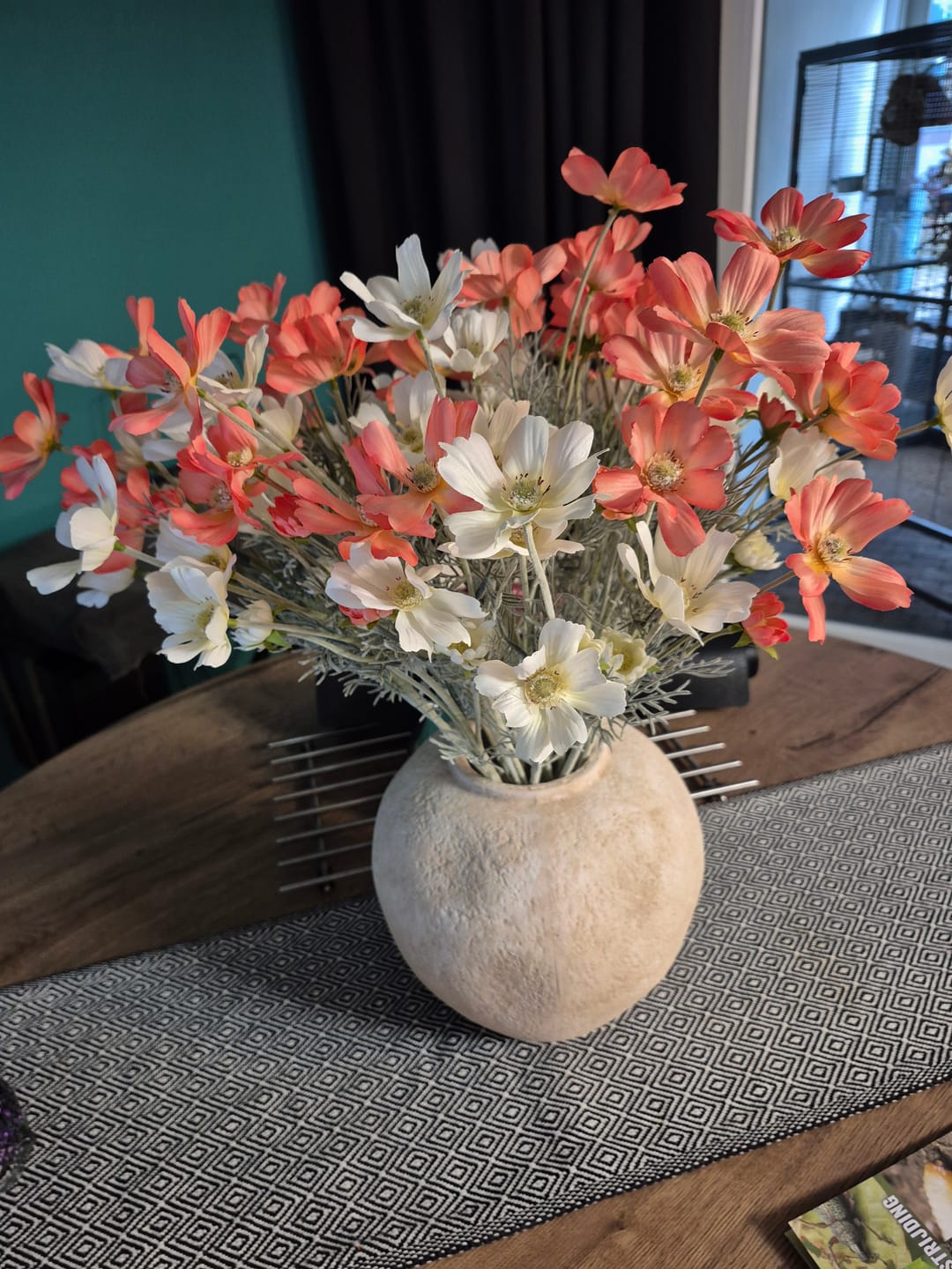 Customer photo review of Zijden Madeliefjes (10 stengels) - Wit