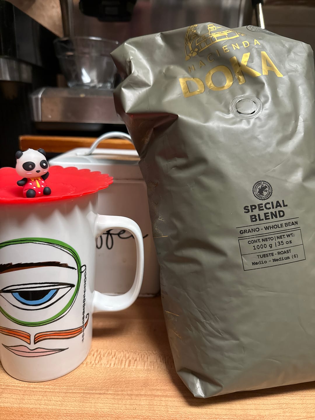 Customer photo review of Hacienda Doka Special Blend Coffee