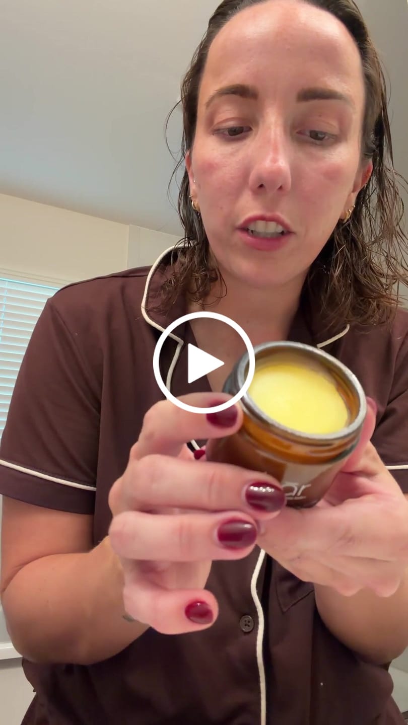 Customer video review of NOURISH