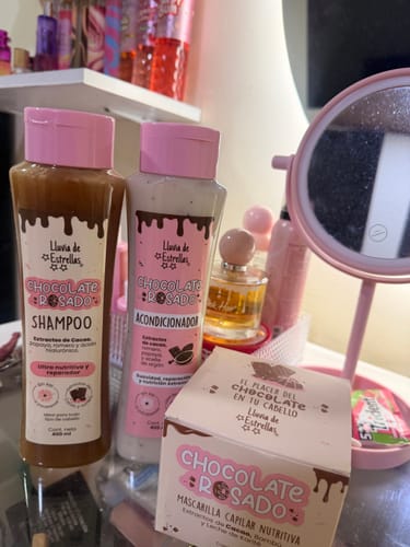 Customer photo review of LINEA CHOCOLATE ROSADO