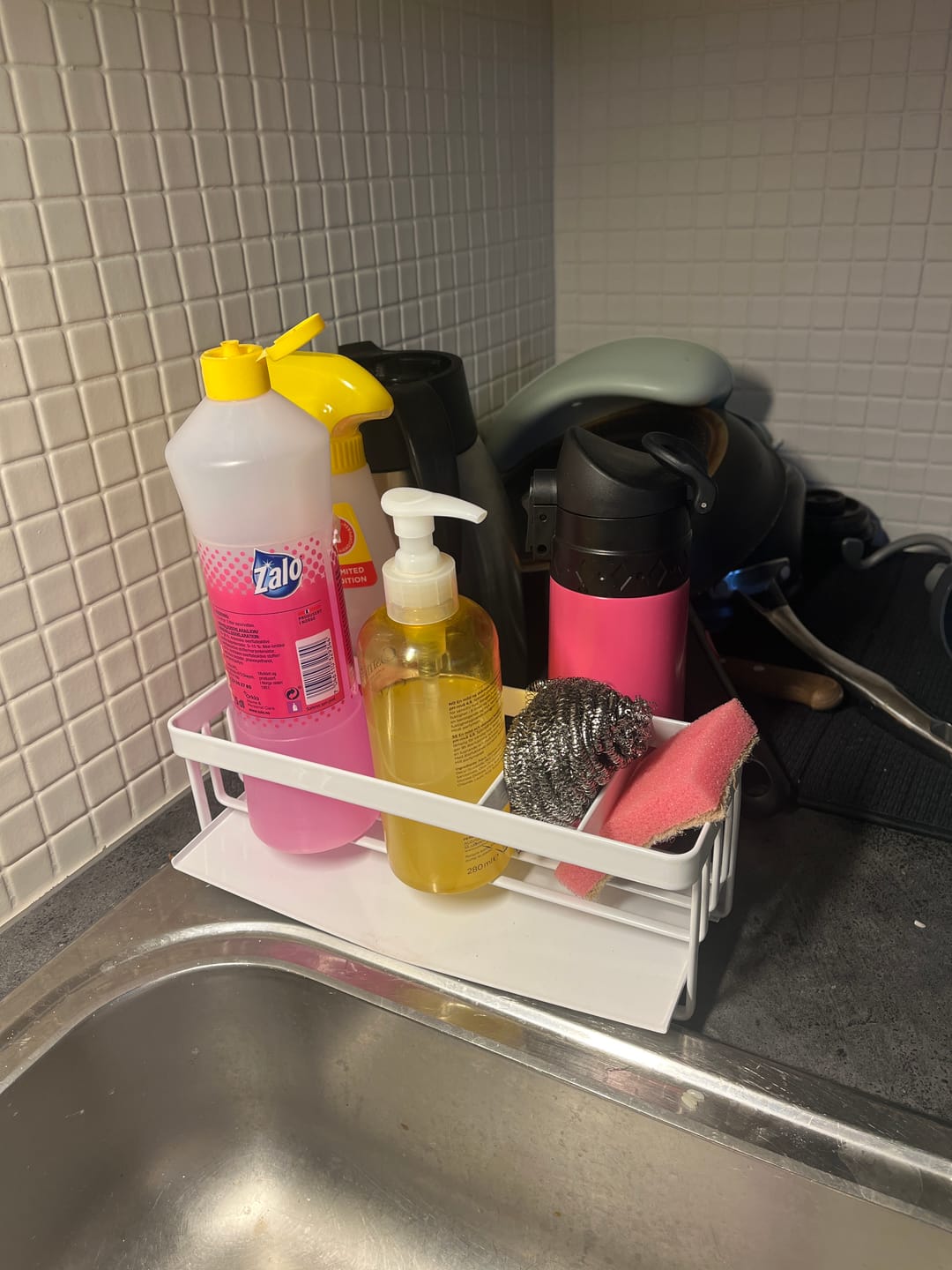 Customer photo review of Såpeholder med dryppskål hvit