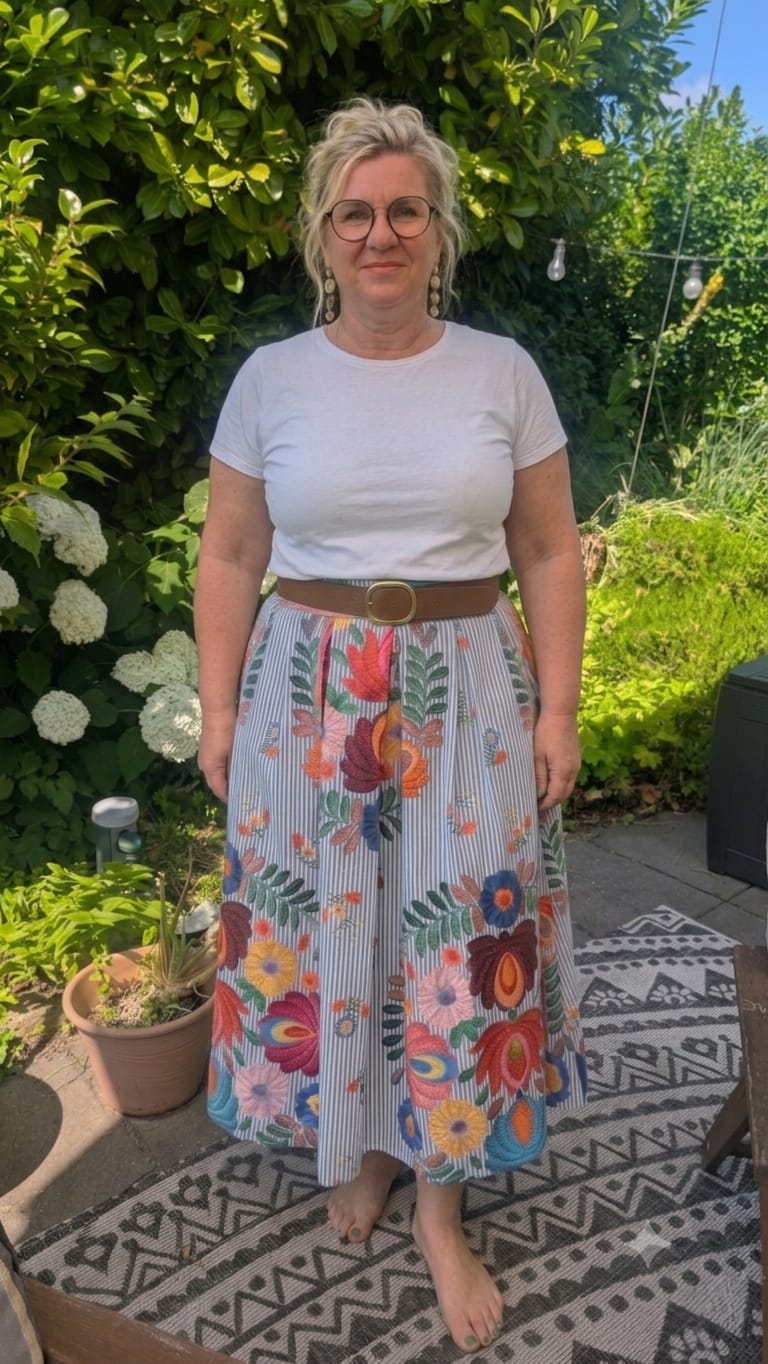 Customer photo review of Rock Leni Viva la Vida Hellblau Limitierte Auflage!