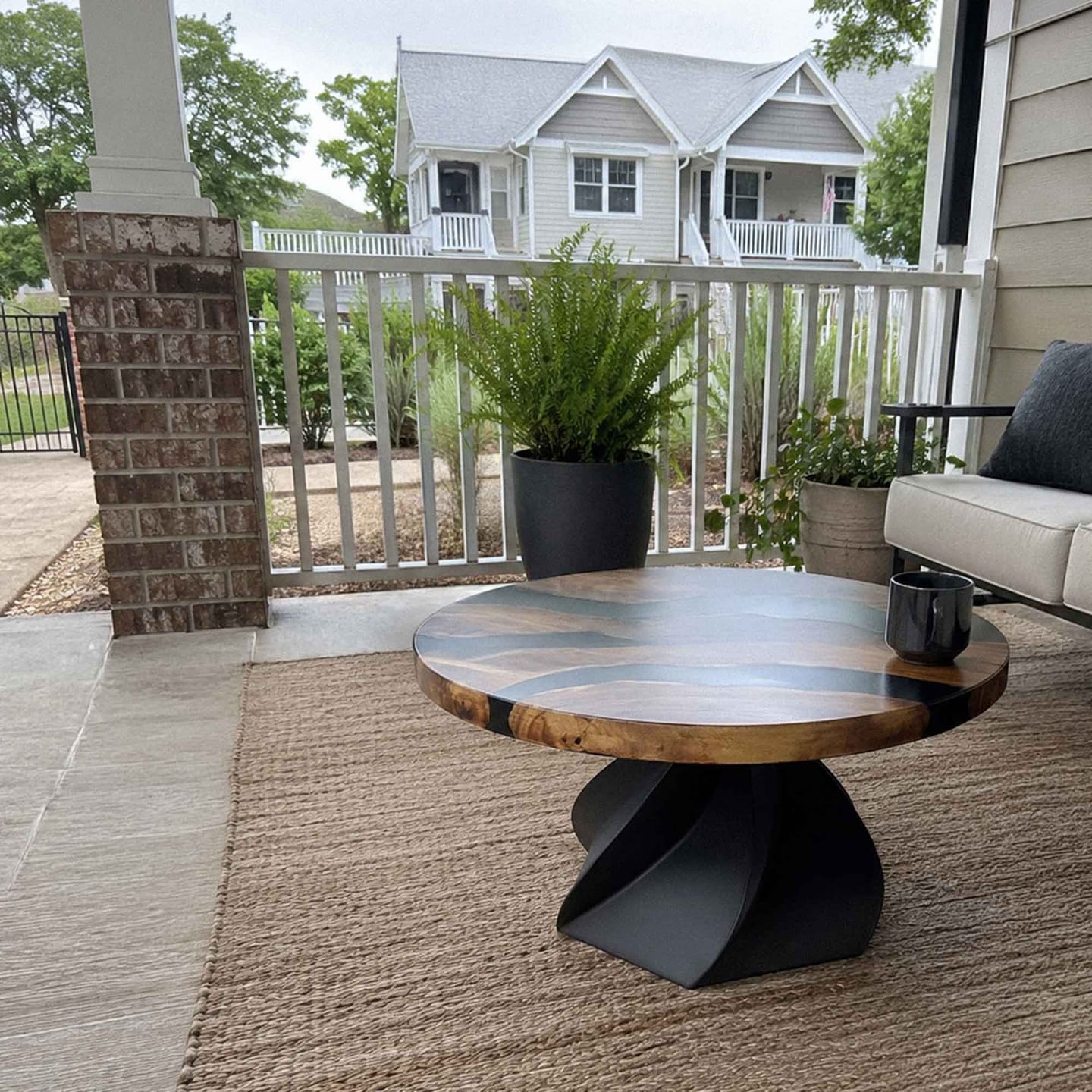 Customer photo review of Coffee Table for Handcrafted Modern Design - 106 Papao