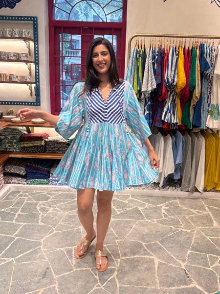 Customer photo review of La La Land Cotton Midi Dress