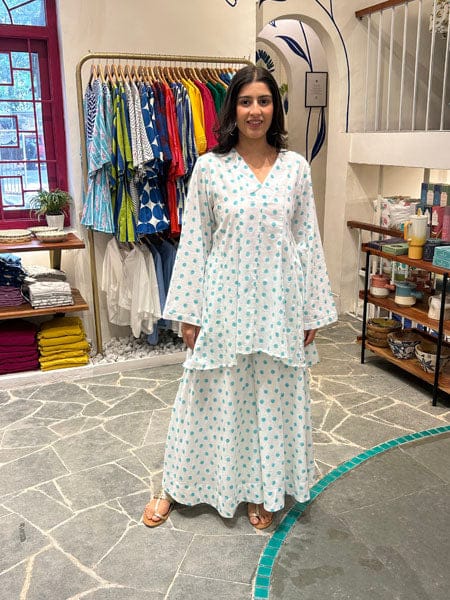 Customer photo review of Mogra Cotton Kurta Set