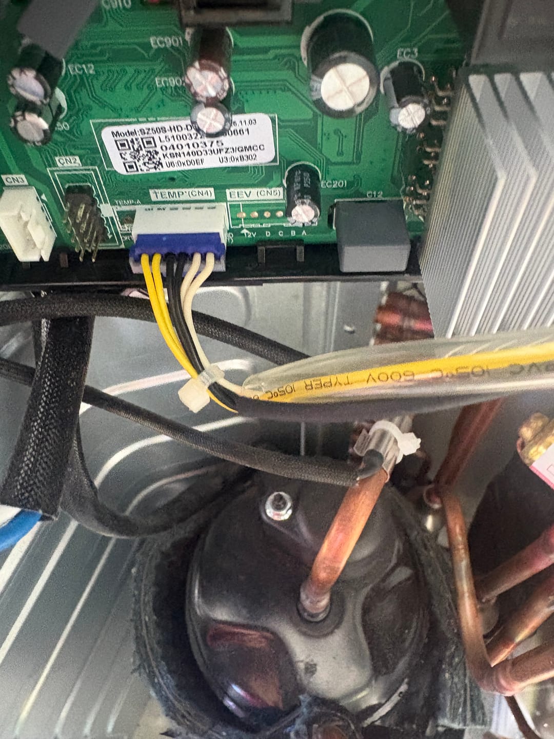 Customer photo review of DELLA Replacement Temp Sensor for TL-36K2V-19S Outdoor Unit