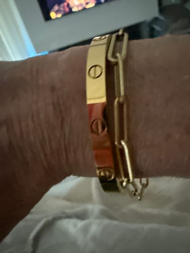 Customer photo review of Classic Love Bracelet