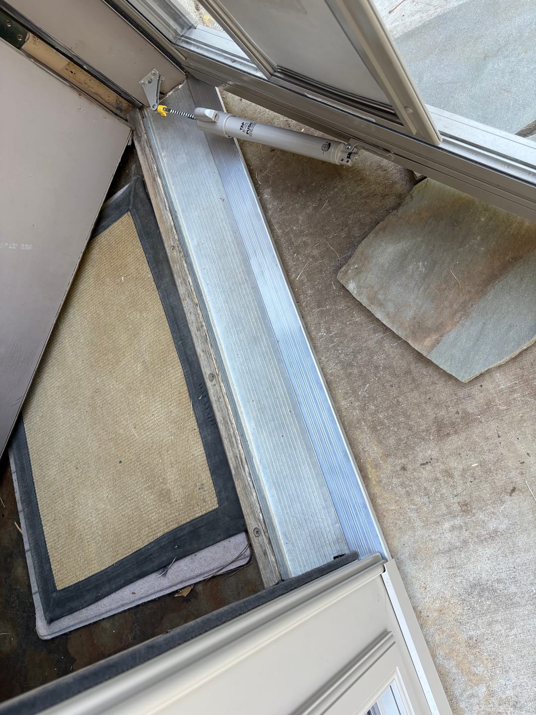 Customer photo review of Threshold Extender (36.5" to 72.5" Width)