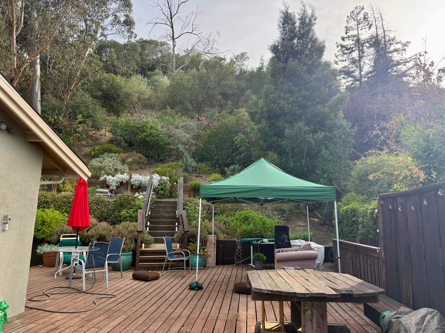 Customer photo review of ABCCANOPY Replacement Top Cover for 10x10/10x15/10x20
