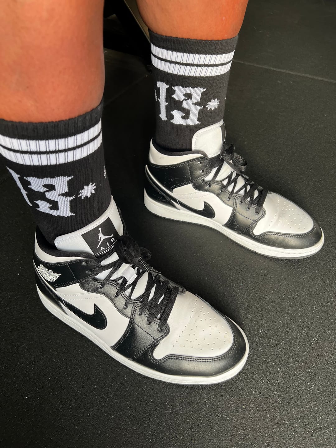 Customer photo review of 13 Socks - Twisted Generation - Black