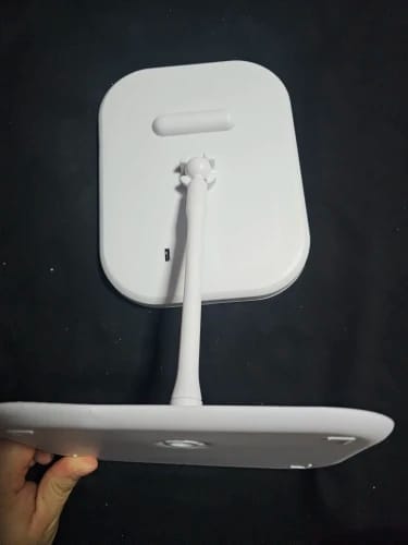 Customer photo review of LED Vanity Mirror – Touch Control Desktop Dressing Mirror