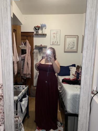Customer photo review of Celeste Maxi Dress