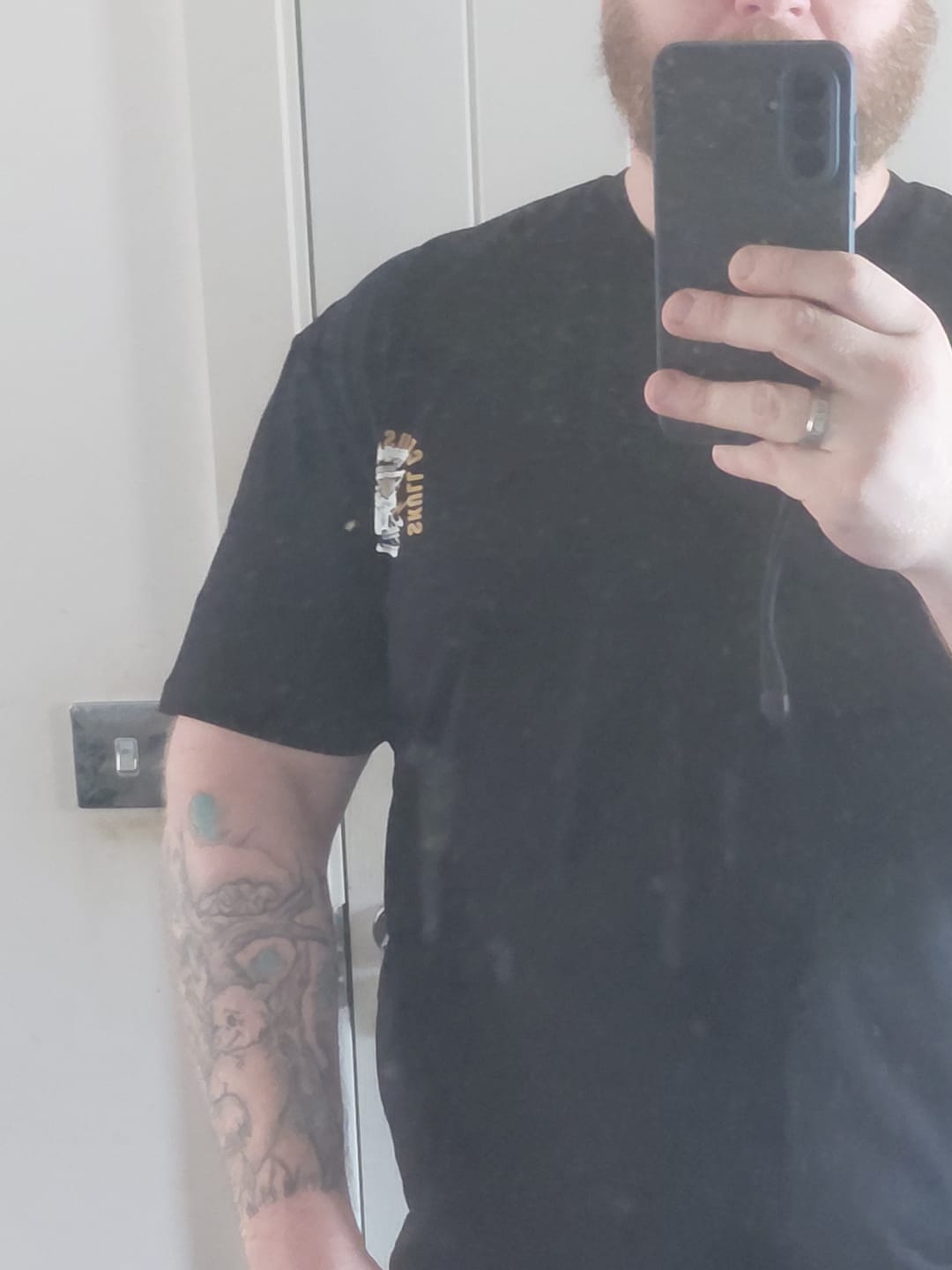 Customer photo review of » Fuelled By Caffeine V3 T-Shirt (100% off)