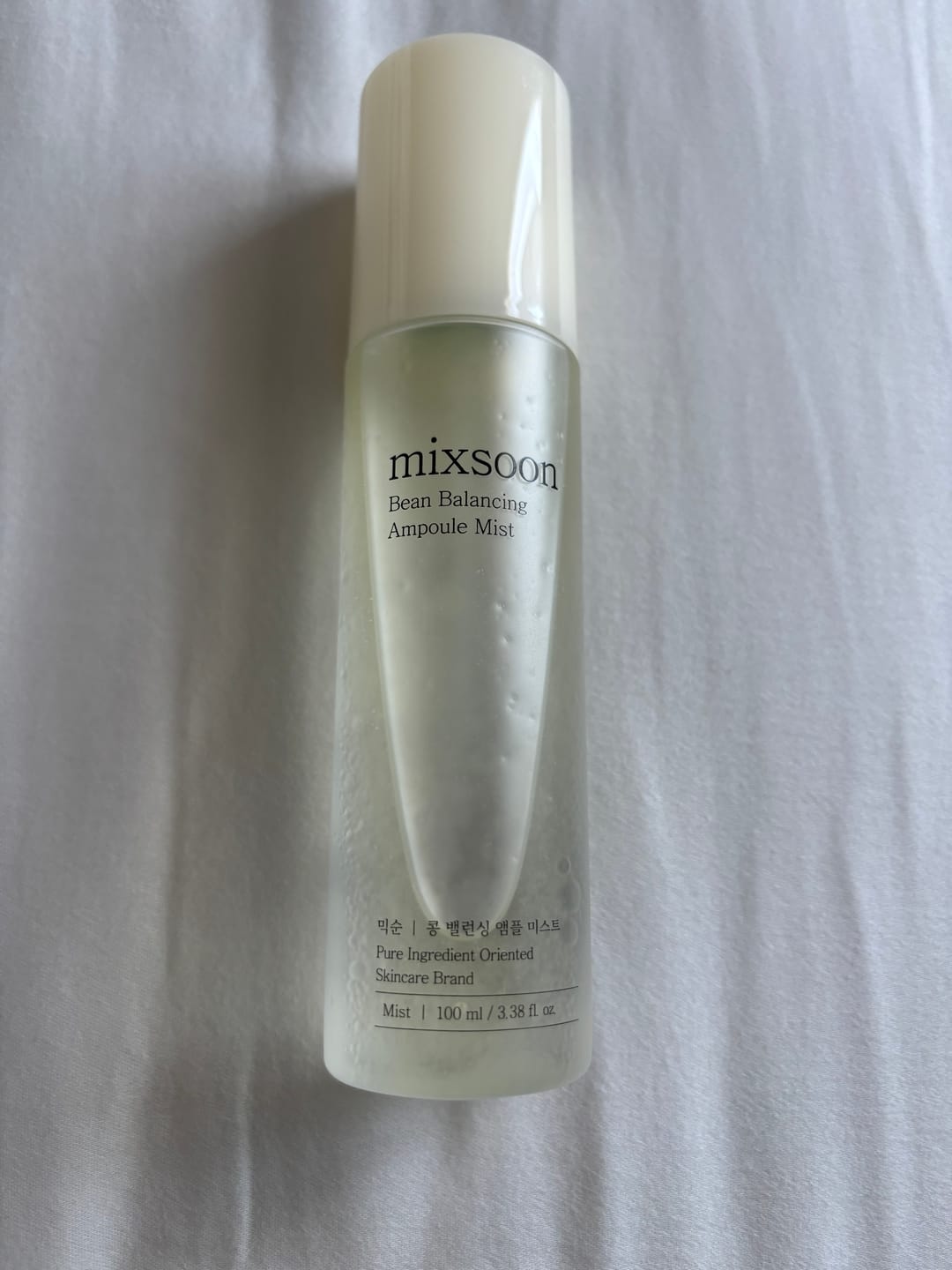 Customer photo review of [MIXSOON] Bean Balancing Ampoule Mist 100ml