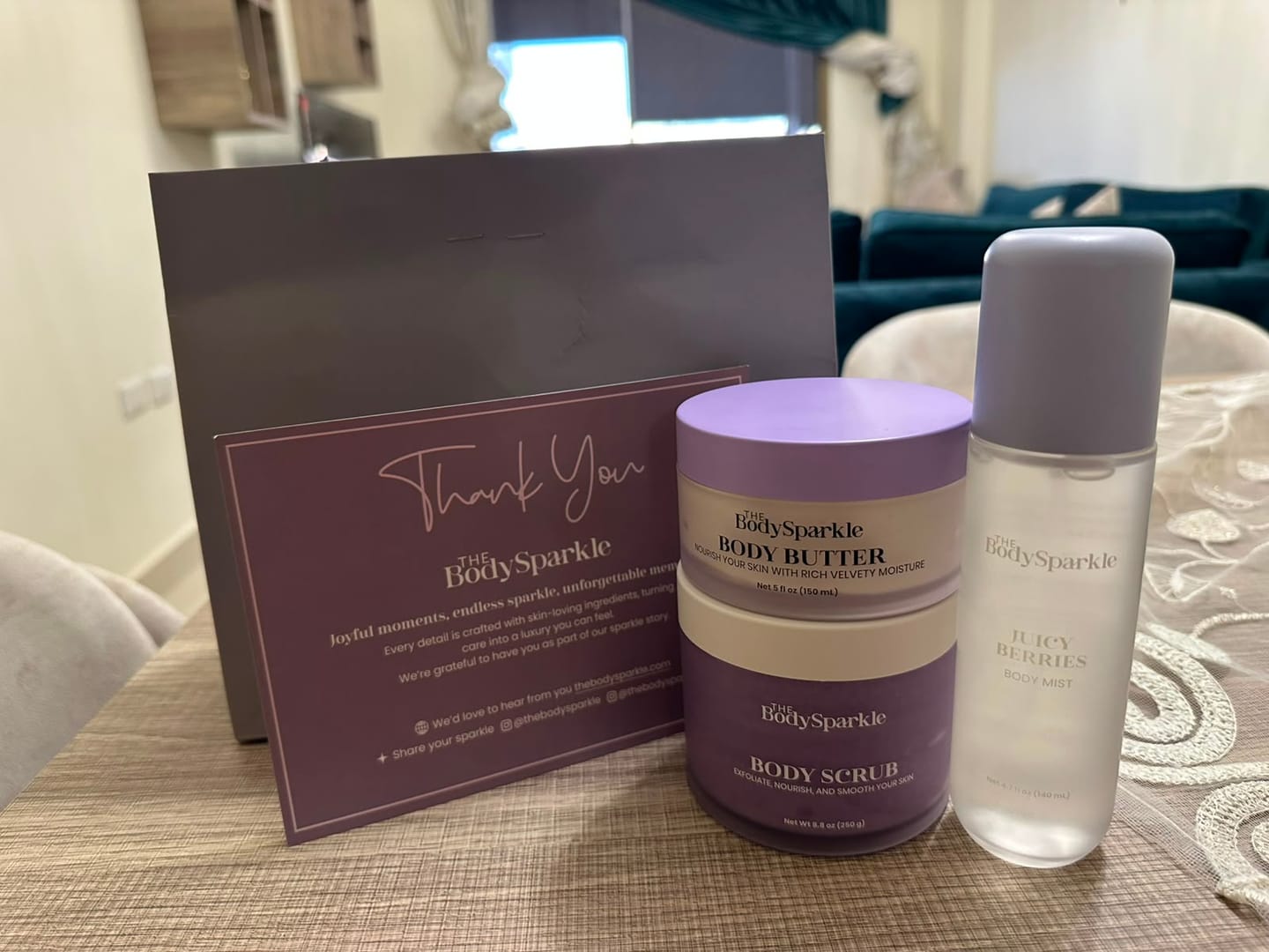 Customer photo review of Body Scrub