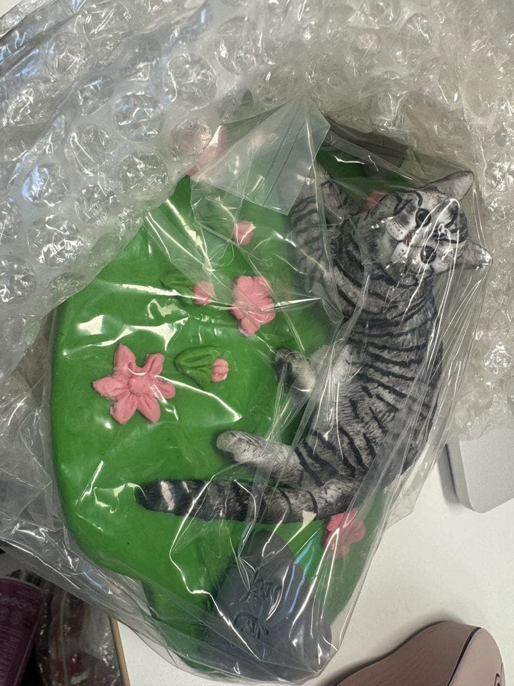 Customer photo review of Custom Handmade Polymer Clay Pet Figurine