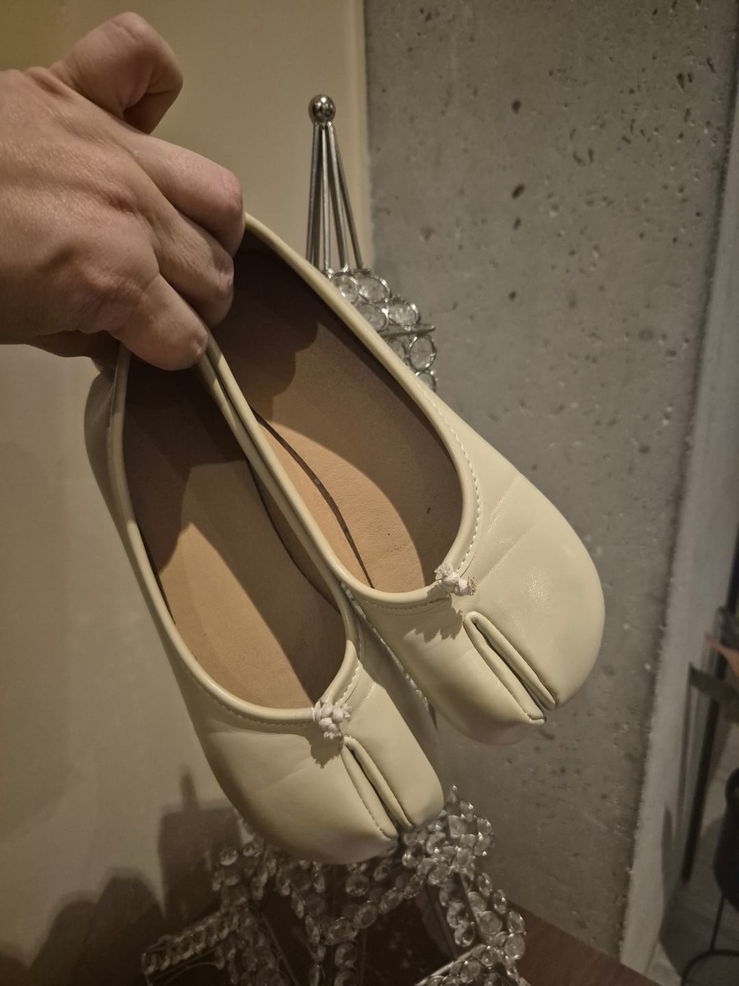 Customer photo review of Bailarinas Tabi Isabella