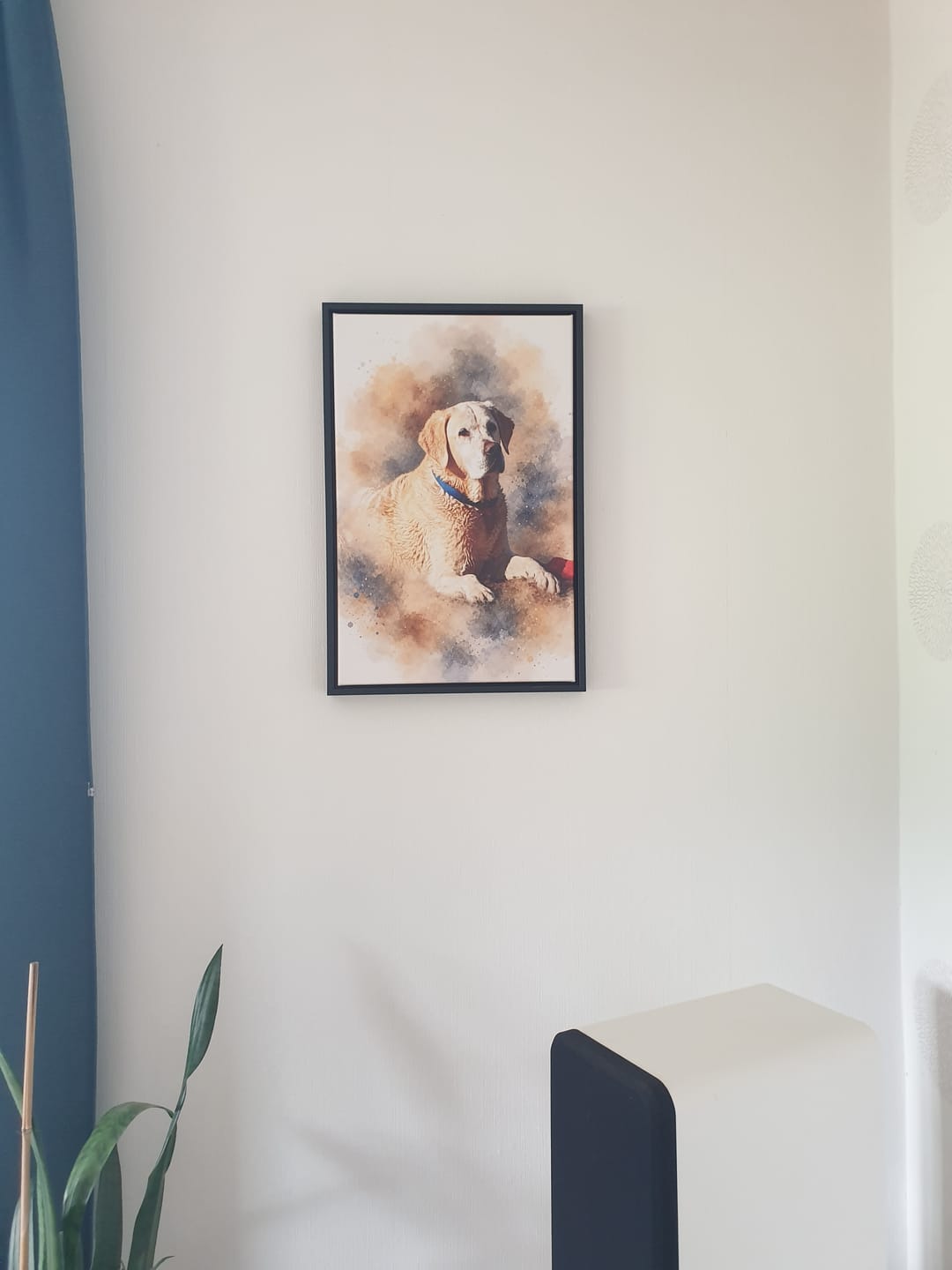 Customer photo review of Dein Haustier als Kunstwerk – mit Live-Vorschau, als Poster oder Leinwand