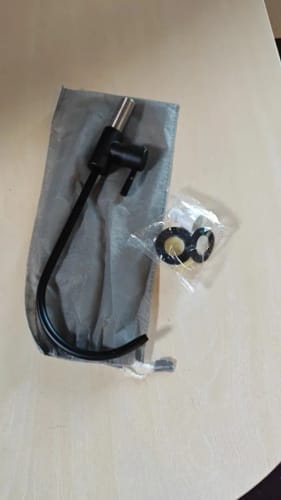 Customer photo review of Filtered Water Faucet - LUXROB 304 Stainless Steel