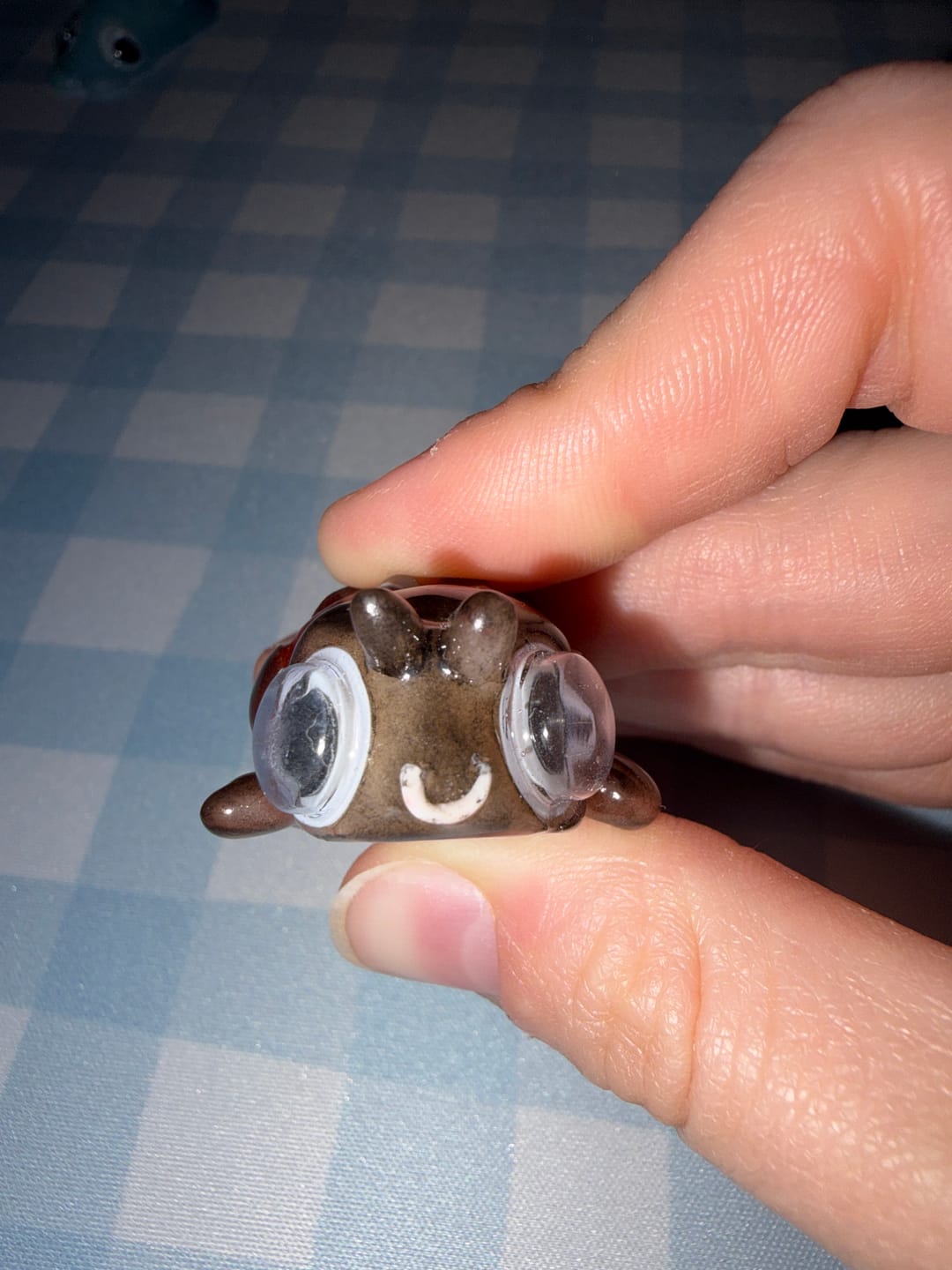 Customer photo review of Louise the Ladybug Desk Buddy