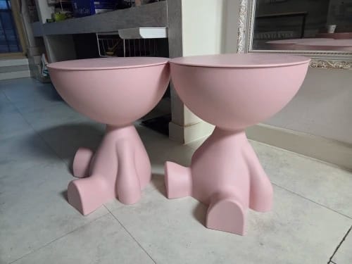 Customer photo review of Sofa Edge Table – Compact Flat-Head Coffee Table
