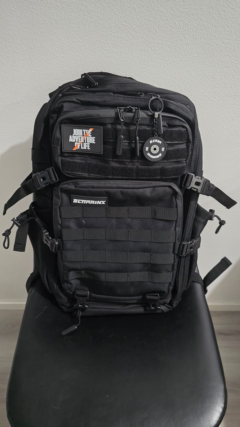 Customer photo review of Mochila Táctica V1 All In 45L Negro