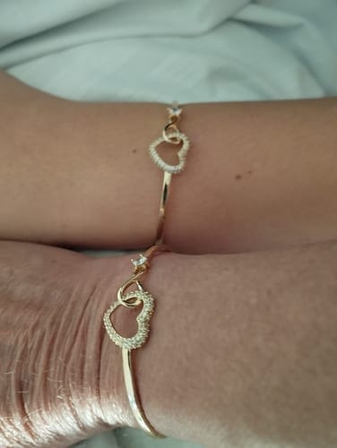 Customer photo review of Mor Och Dotter – Infinity Heart-Armband – Så Stolt Över Dig