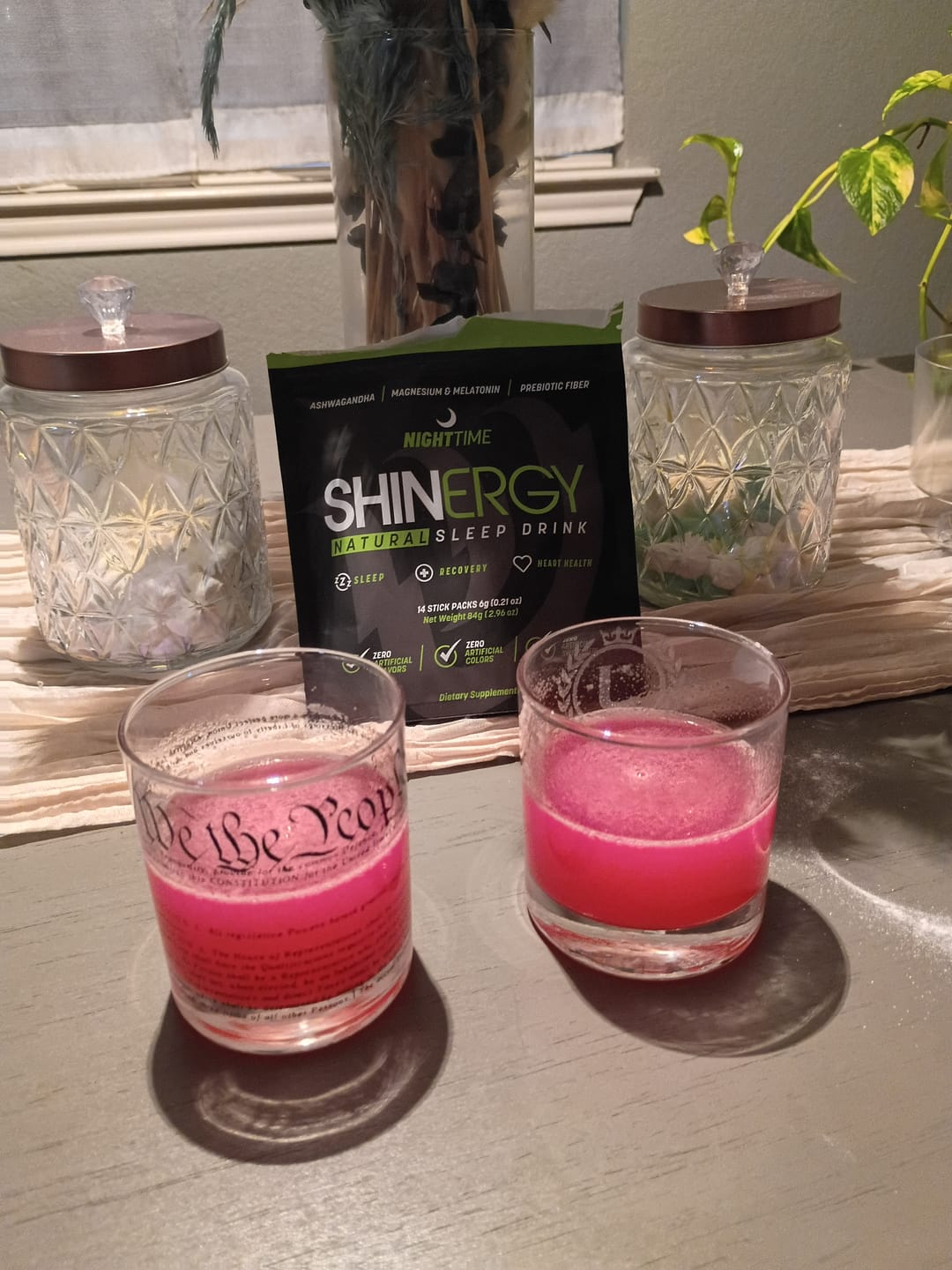 Customer photo review of Shinergy Nighttime Drink
