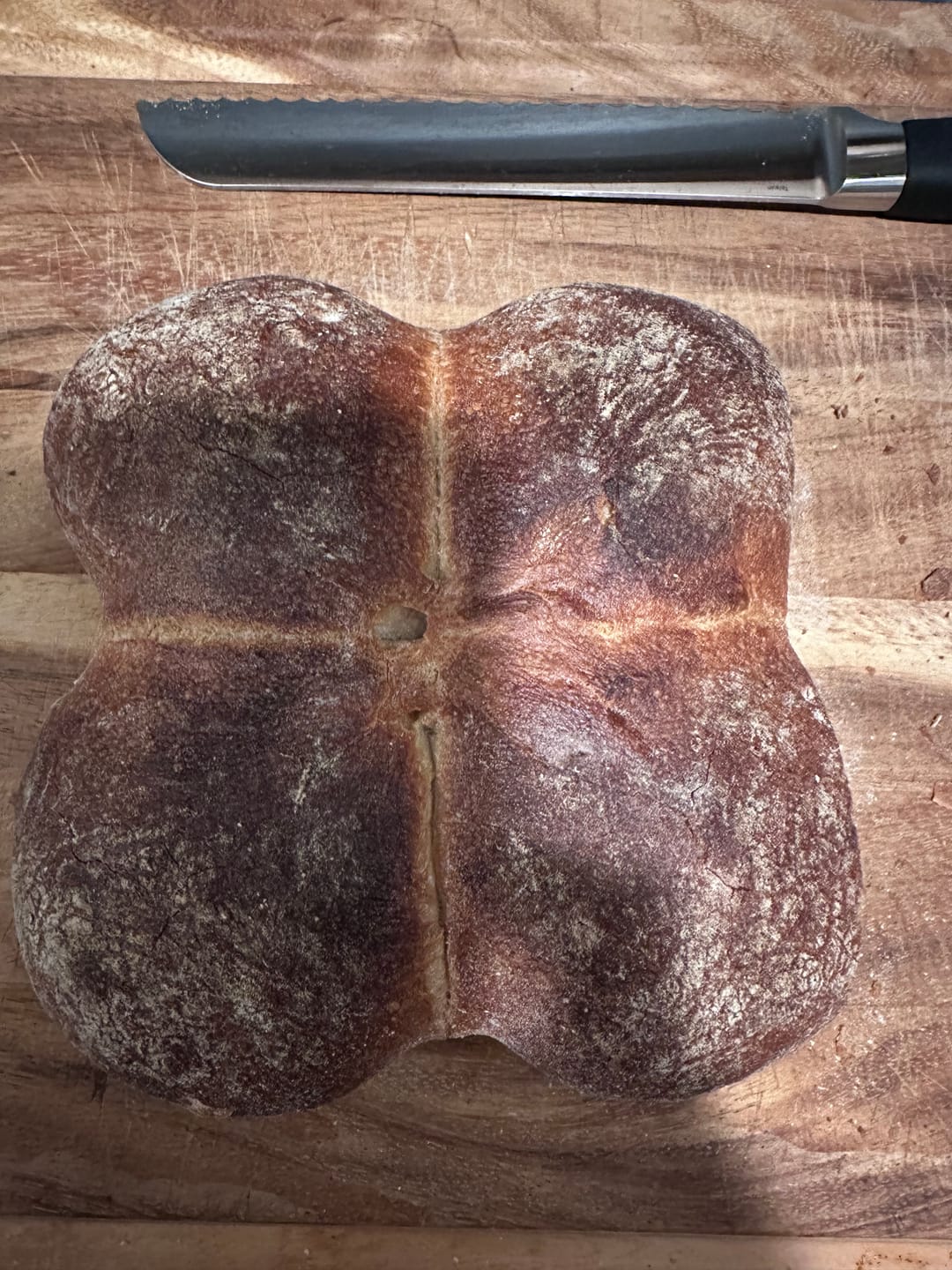 Customer photo review of Stone Oven Bürli Bread