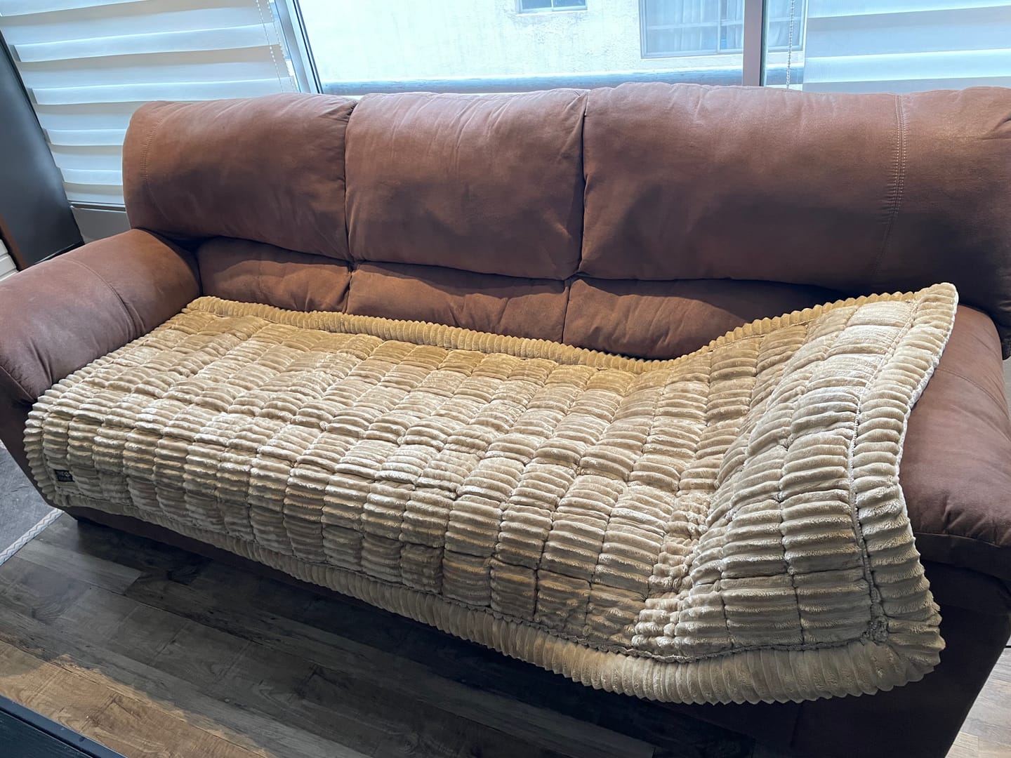 Customer photo review of Majestuoso · Protector Premium para Sofá