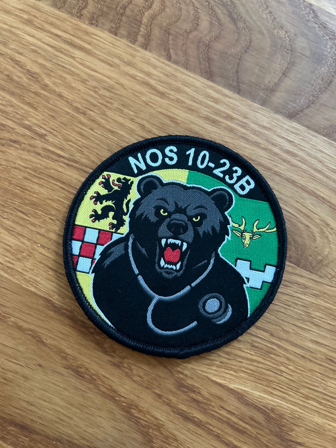 Customer photo review of Individuell gefertigte Patches (Ab 25 Stück)