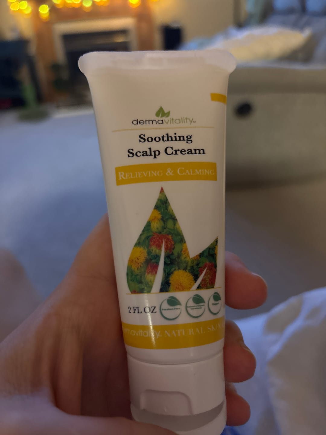 Customer photo review of Best Moisturizer for Chemo Scalp