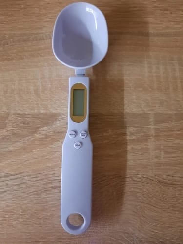 Customer photo review of Digital Spoon Scale – Adjustable Kitchen Measuring Tool