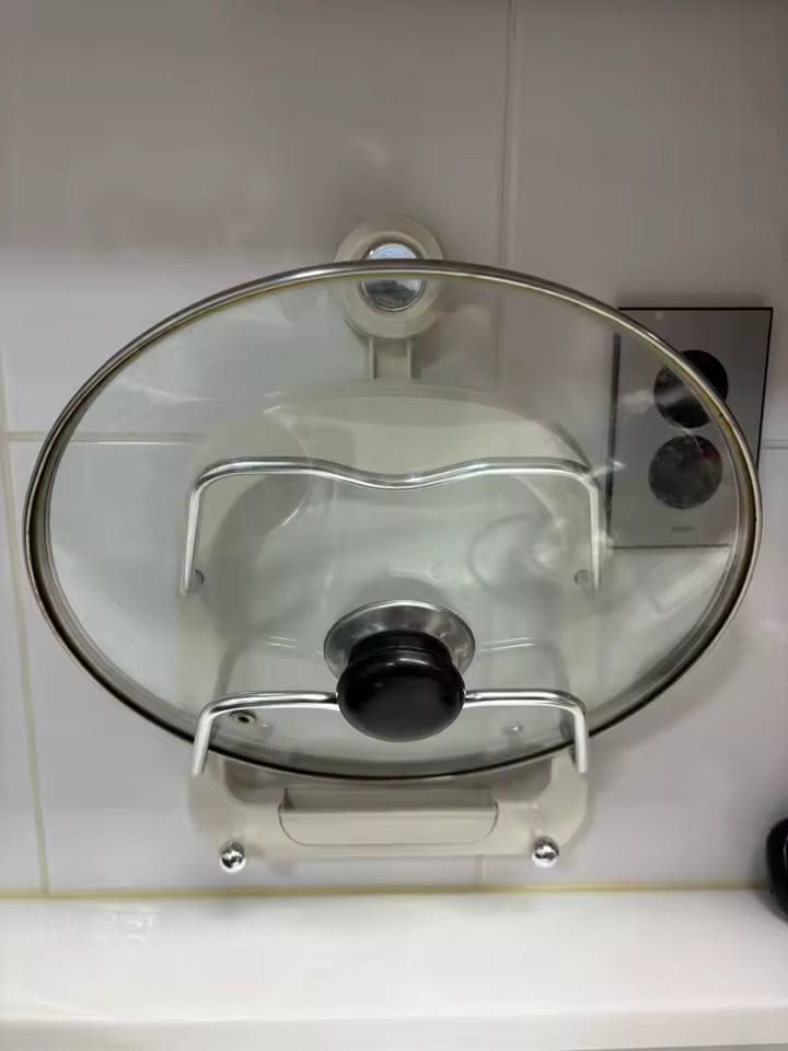 Customer photo review of Zidni držač za poklopce