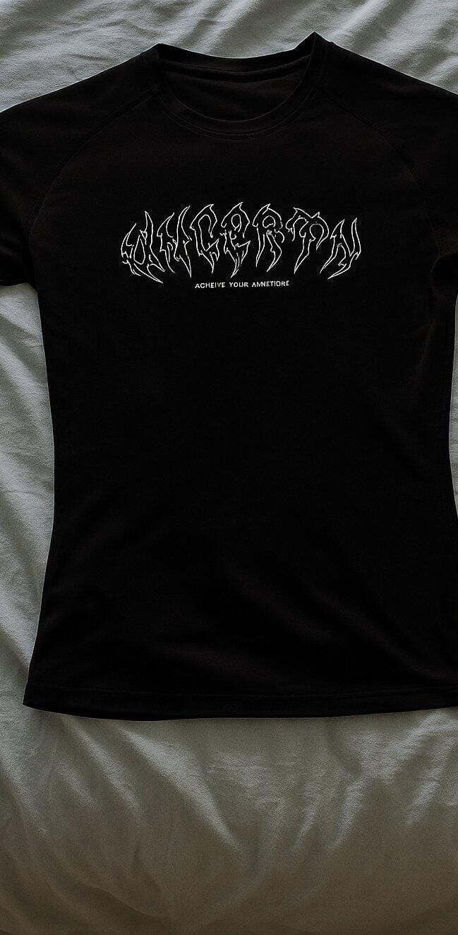 Customer photo review of UC08 Resurgence Compression Tee - Black/White