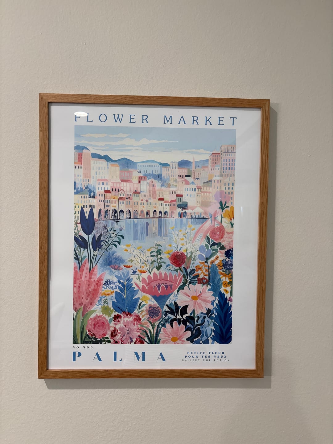 Customer photo review of Palma Flower Poster