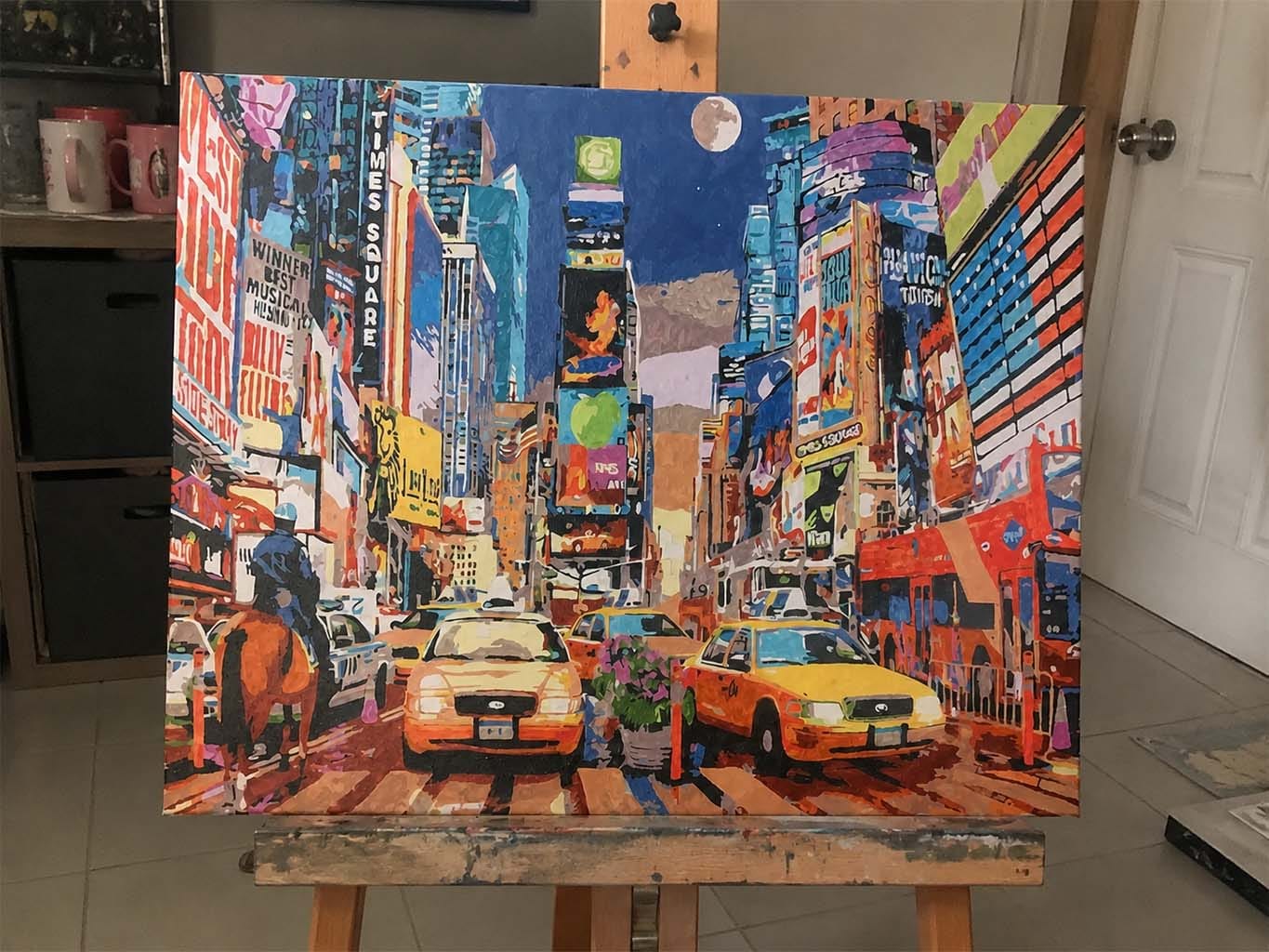 Customer photo review of Nuit à Timesquare
