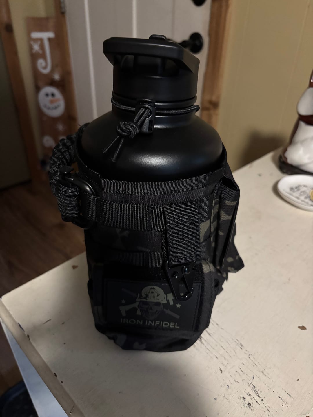 Customer photo review of 64oz Battle Bottle Water Bottles