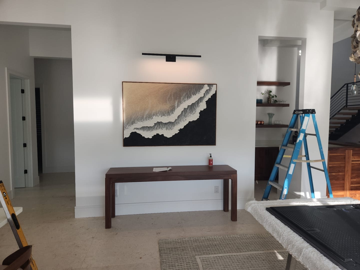 Customer photo review of Minimalist Beach And Ocean Art #MB012