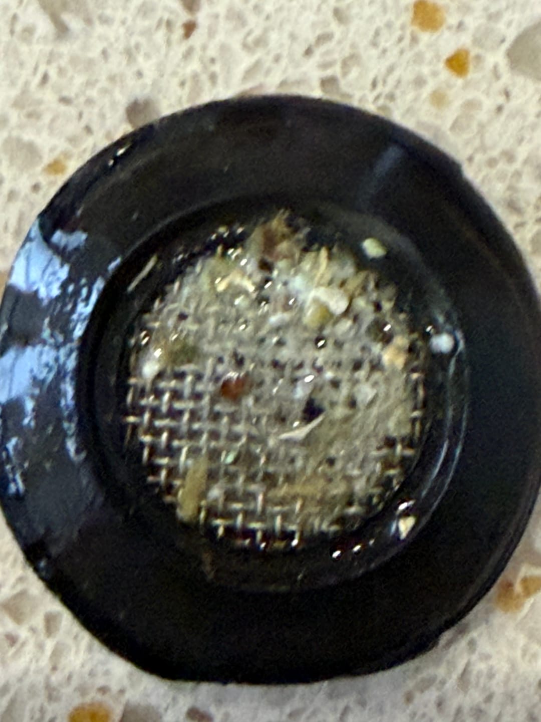 Customer photo review of Hand-Hammered Titanium Pan