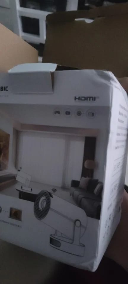 Customer photo review of BookGlow™ - Smart Projector